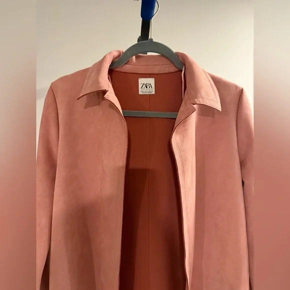 Zara faux suede jacket - Picture 2 of 9
